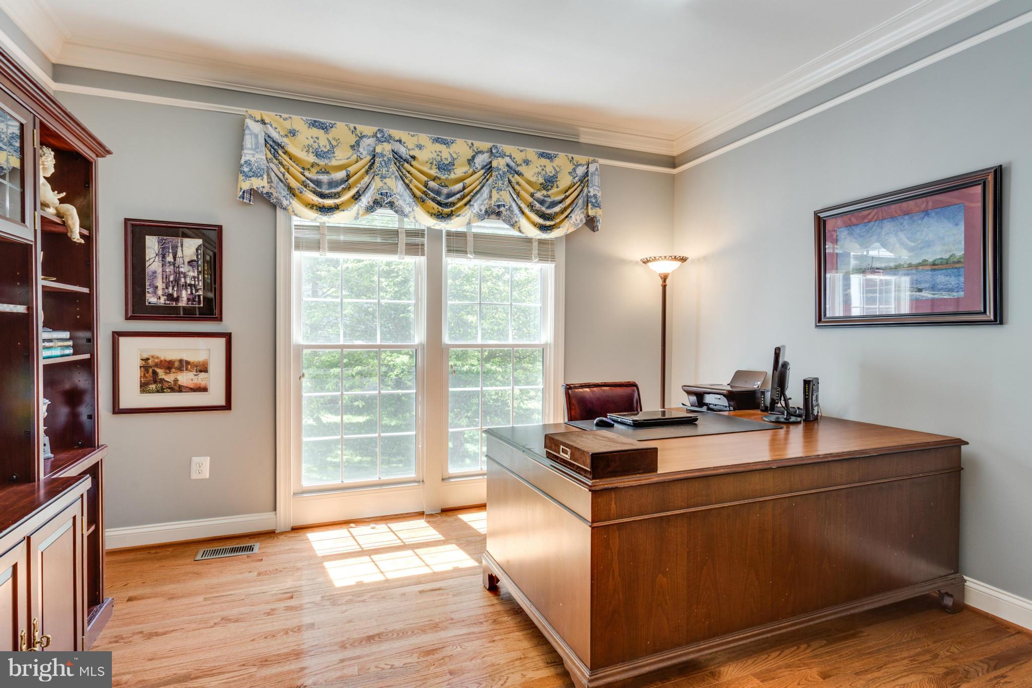 2754 Cody Road Vienna, VA 22181 - Photo 13 of 30 Home Office on main level has Hardwood Floor