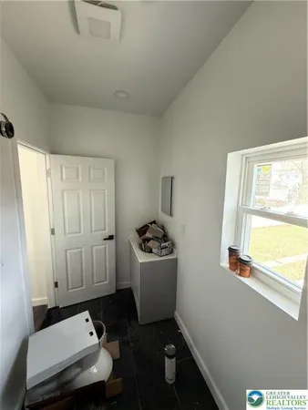 a room with a window