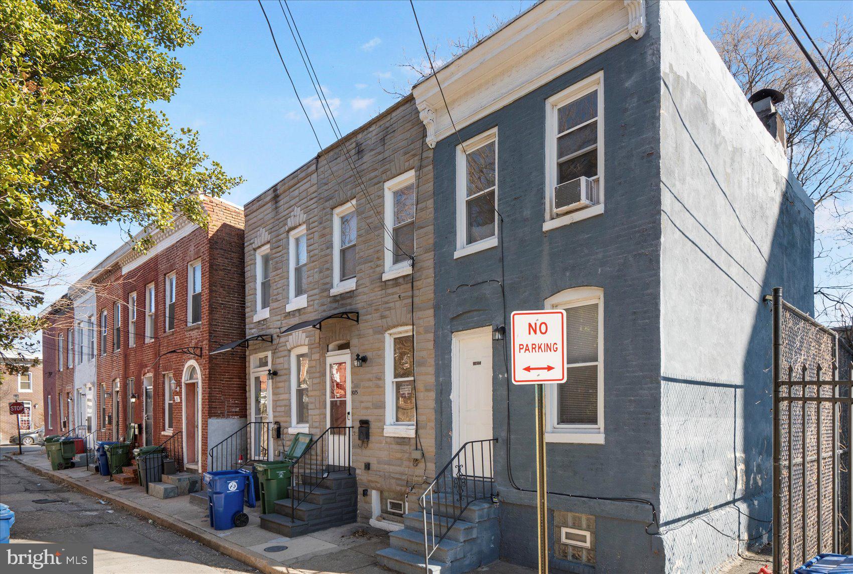 1017 Sterrett Street Baltimore, MD 21230 - Photo 29 of 29 a front view of a building with street view