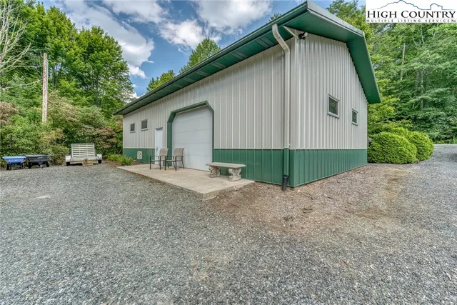 a view of a house with a outdoor space