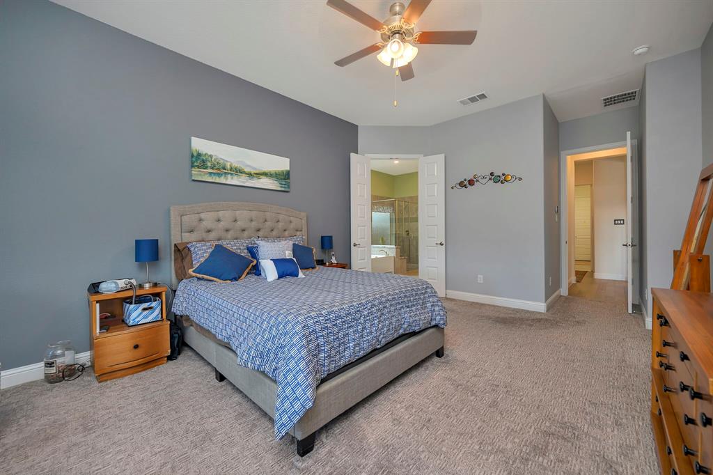 11305 Misty Ridge Drive Flower Mound, TX 76262 - Photo 19 of 40 Ceiling fan in the owner's retreat.