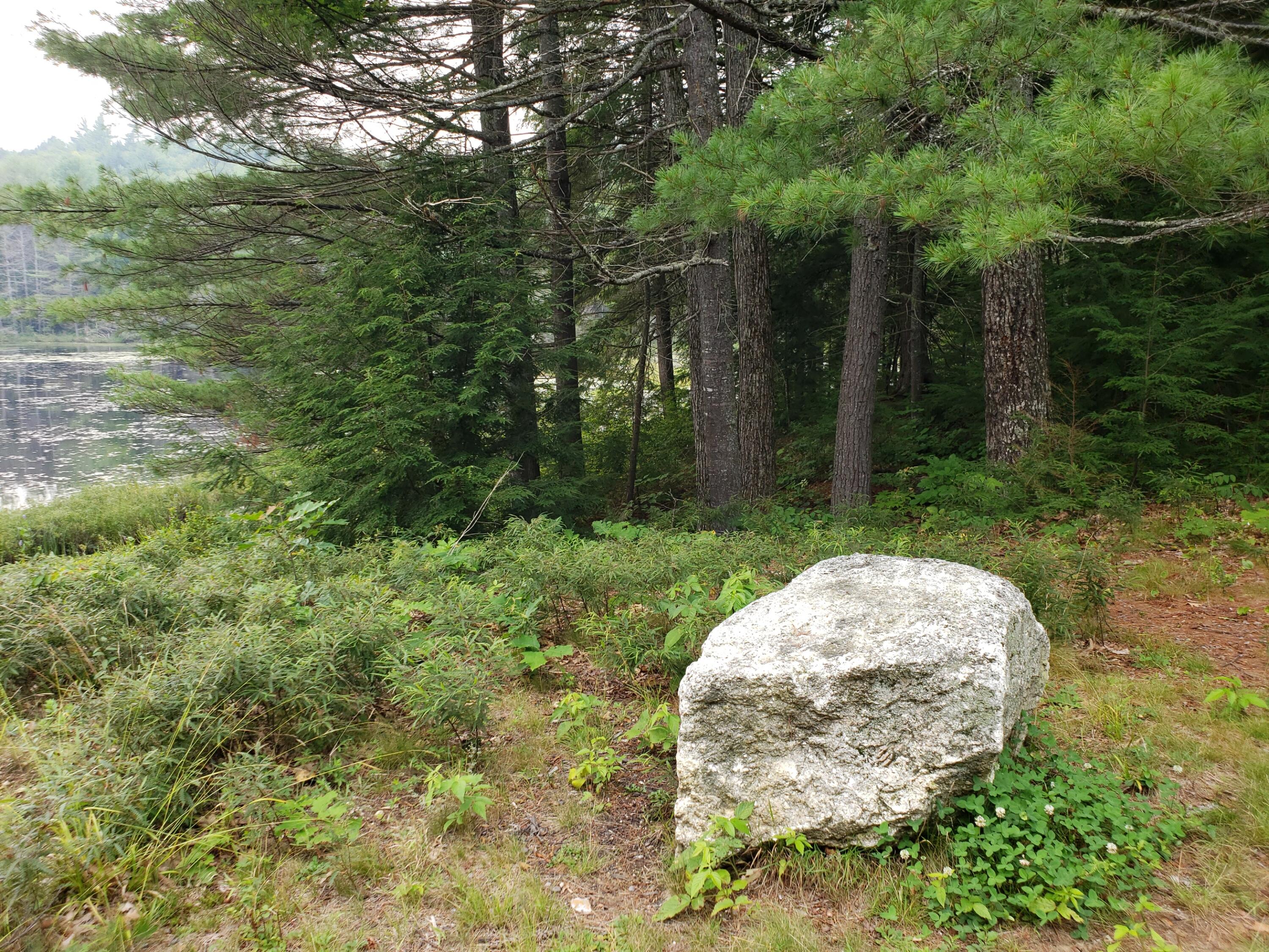 52 Whitney Pond Road Stoneham, ME 04231 - Photo 18 of 50 rock at pondside