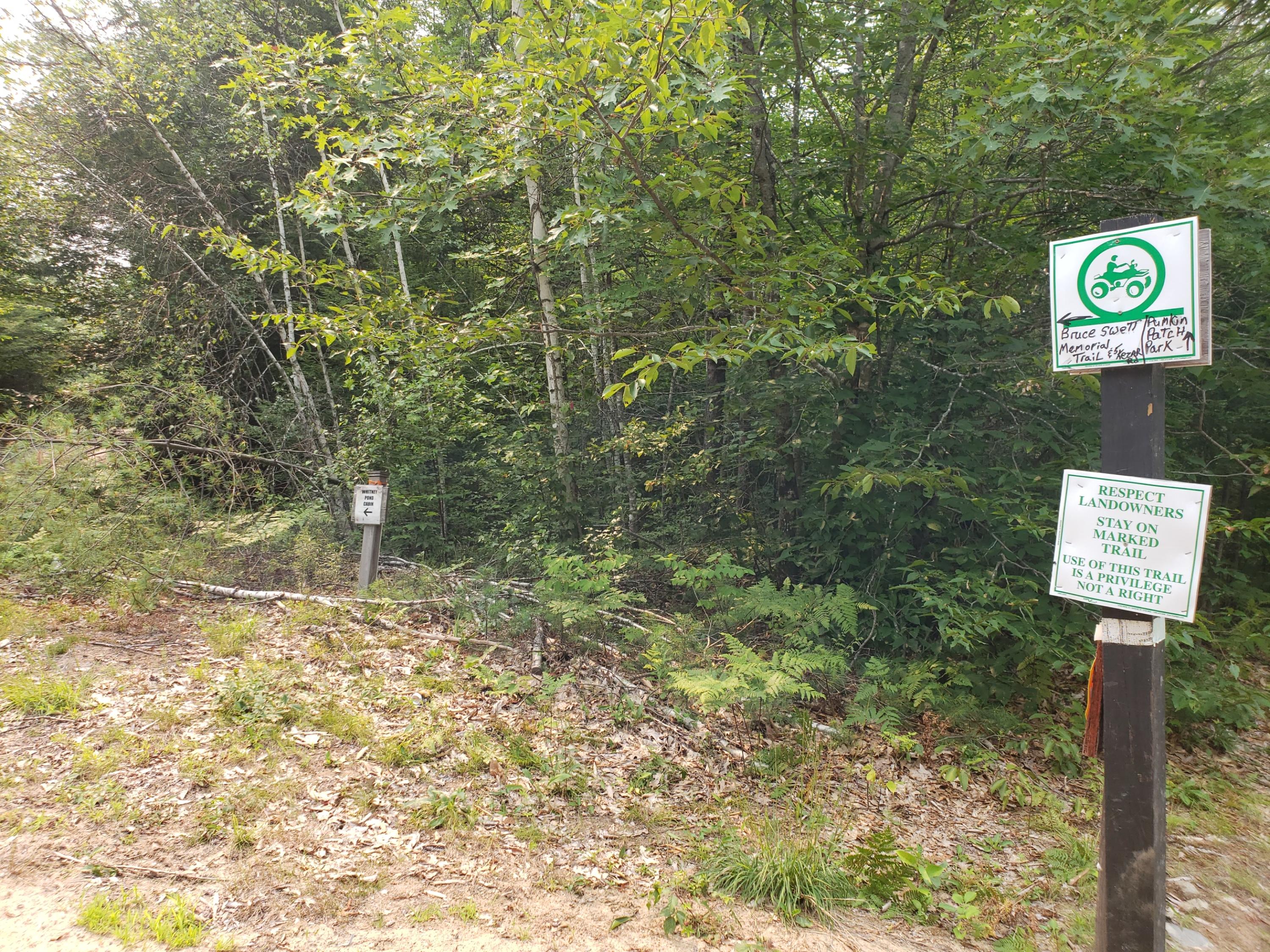 52 Whitney Pond Road Stoneham, ME 04231 - Photo 47 of 50 access road signs