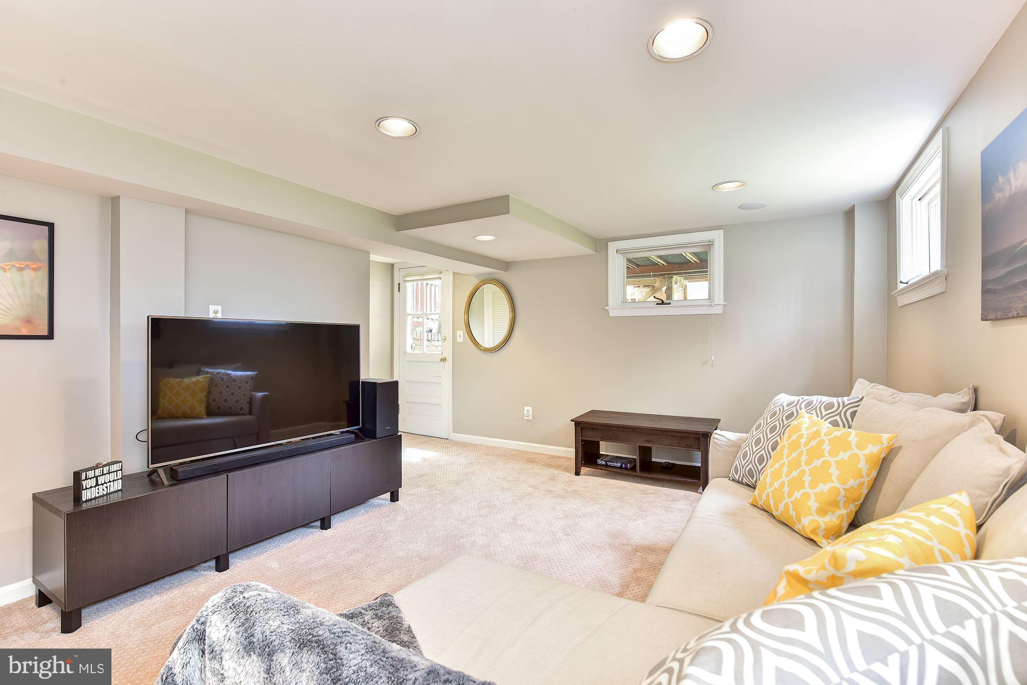 4504 Chesapeake Street Northwest Washington, DC 20016 - Photo 15 of 21 Lower Level-Family Room