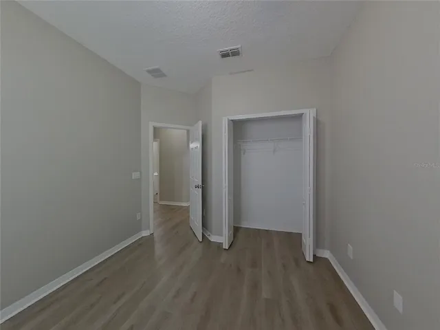 wooden floor in an empty room