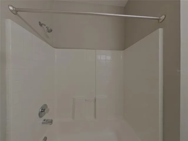a close view of shower
