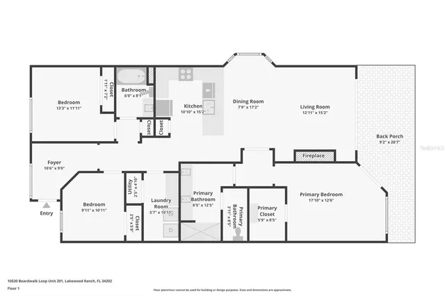$549,900 | 10530 Boardwalk Loop, Unit 201, Lakewood Ranch, FL 34202