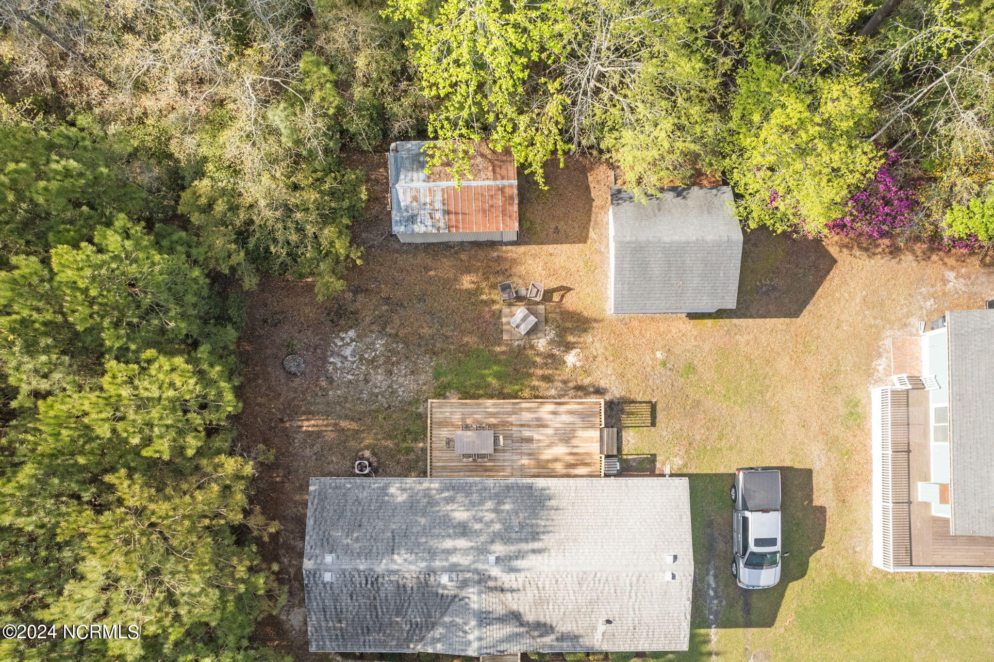 6323 Partridge Road Southwest Ocean Isle Beach, NC 28469 - Photo 11 of 45 Aereal View Front to Back