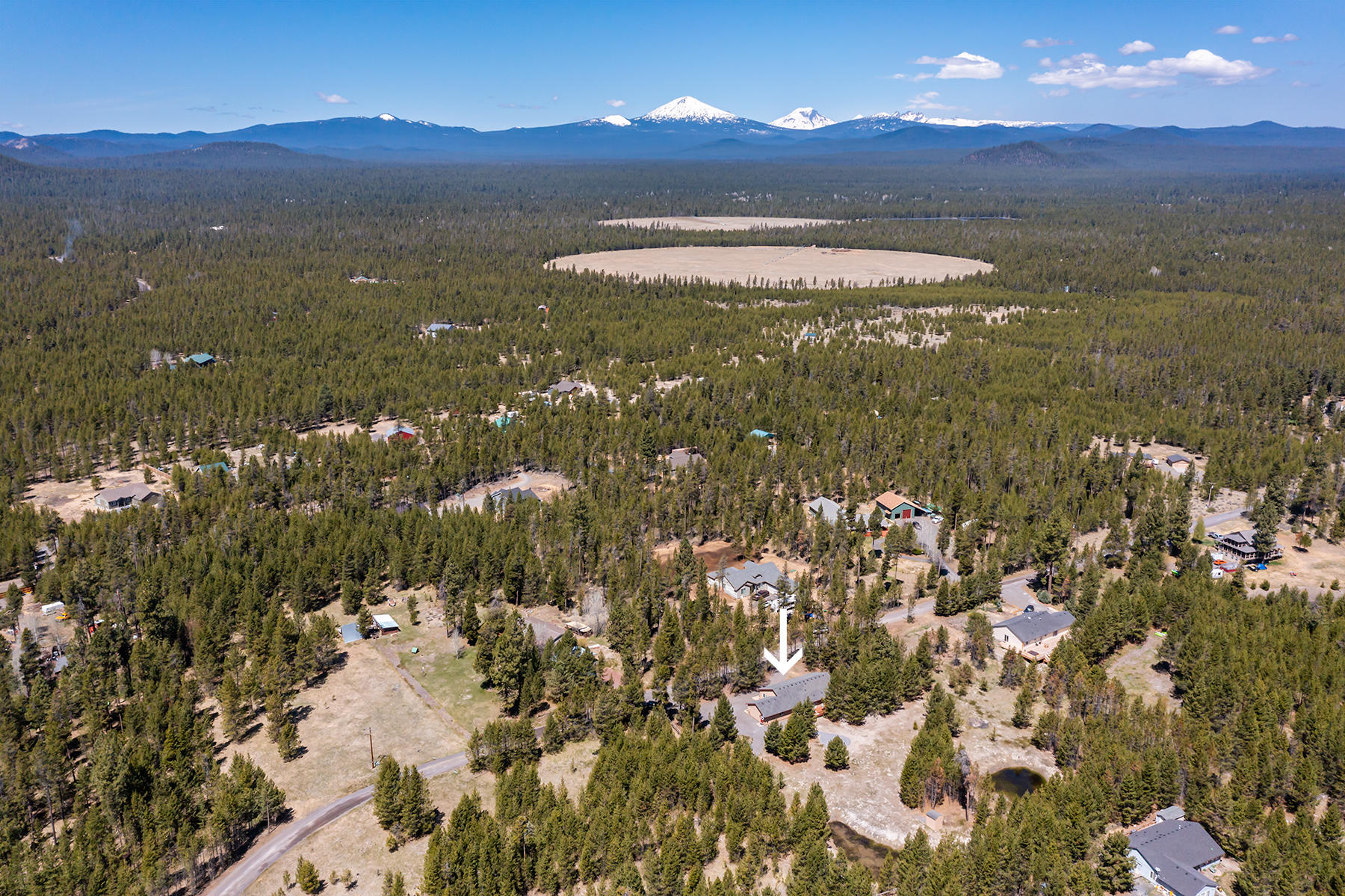 55080 Jackpine Way Bend, OR 97707 - Photo 38 of 39 Overhead view