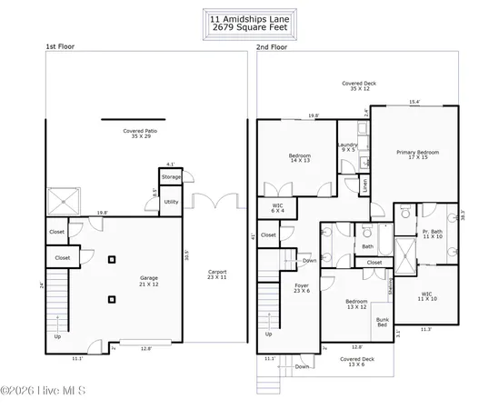 $1,399,900 | 11 Amidships Lane, Hampstead, NC 28443
