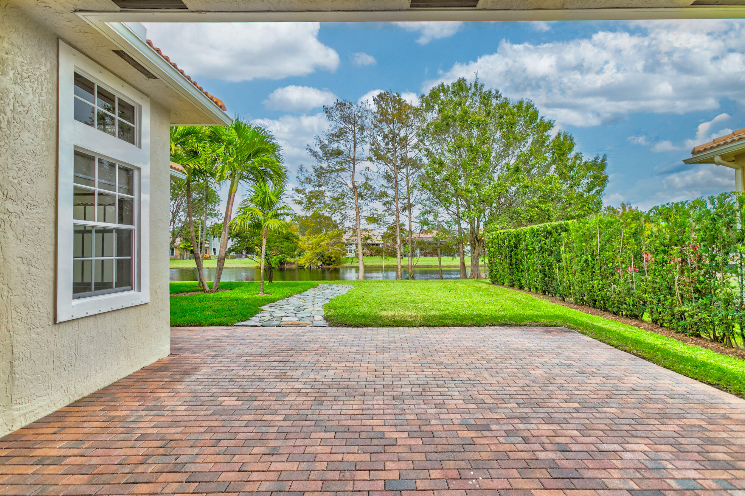 176 Via Veracruz Jupiter, FL 33458 - Photo 61 of 81 rear view to lake