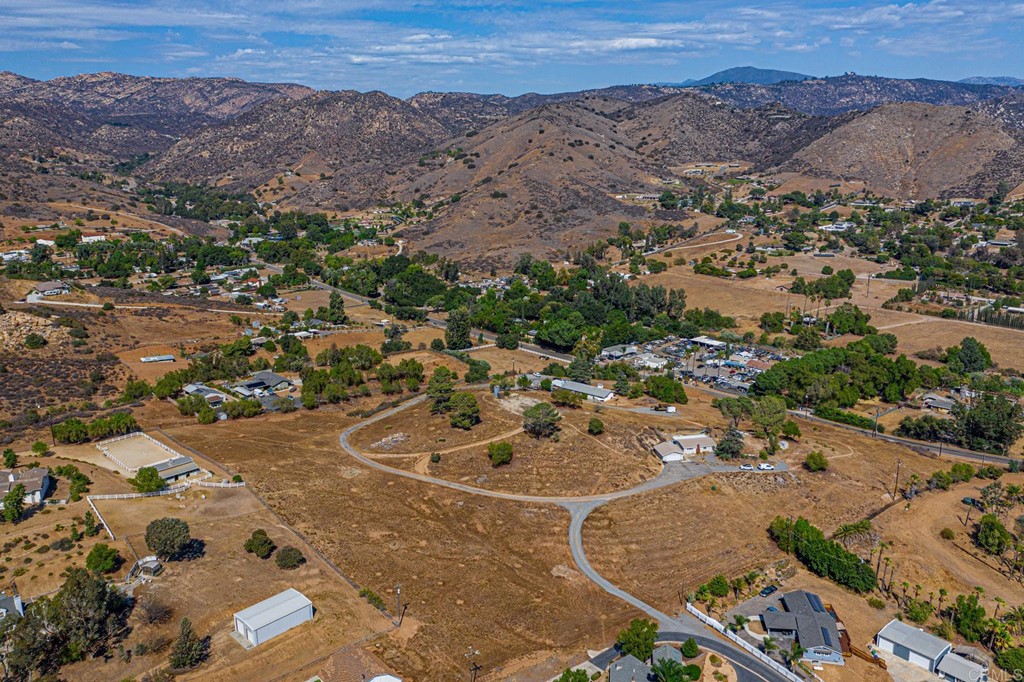 2030 Harbison Canyon Road El Cajon, CA 92019 - Photo 65 of 66 an aerial view of a house with a garden