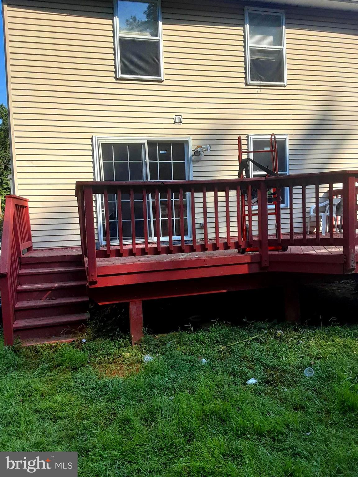4803 Hawksbury Road Baltimore, MD 21208 - Photo 2 of 19 Huge deck off the house in back yard