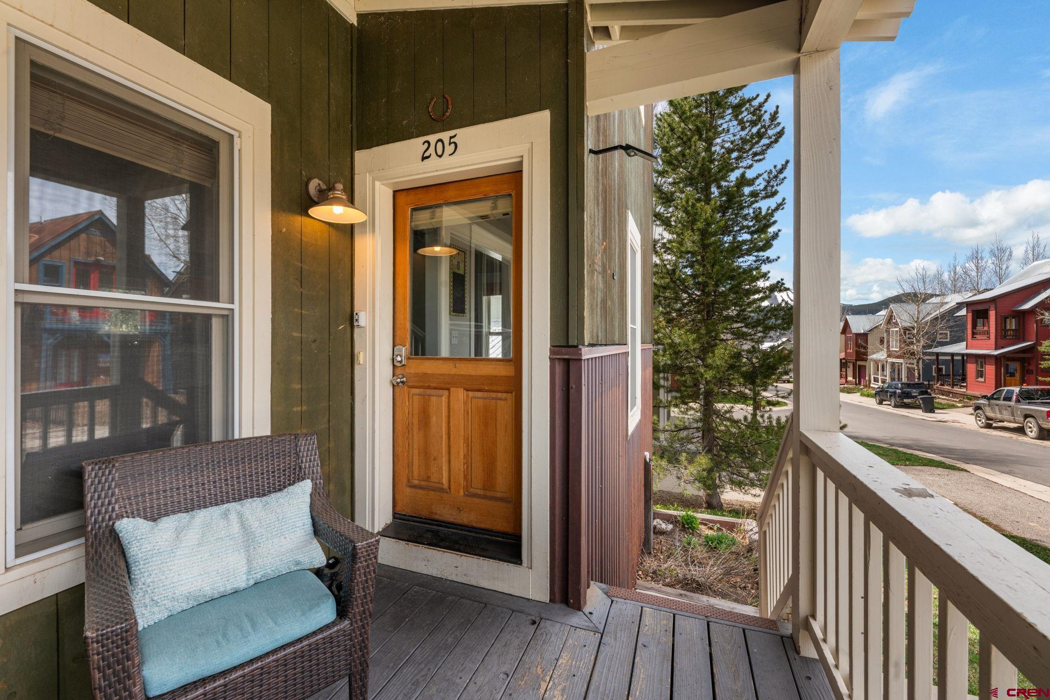 205 Horseshoe Crested Butte, CO 81225 - Photo 4 of 28 a view of balcony and patio