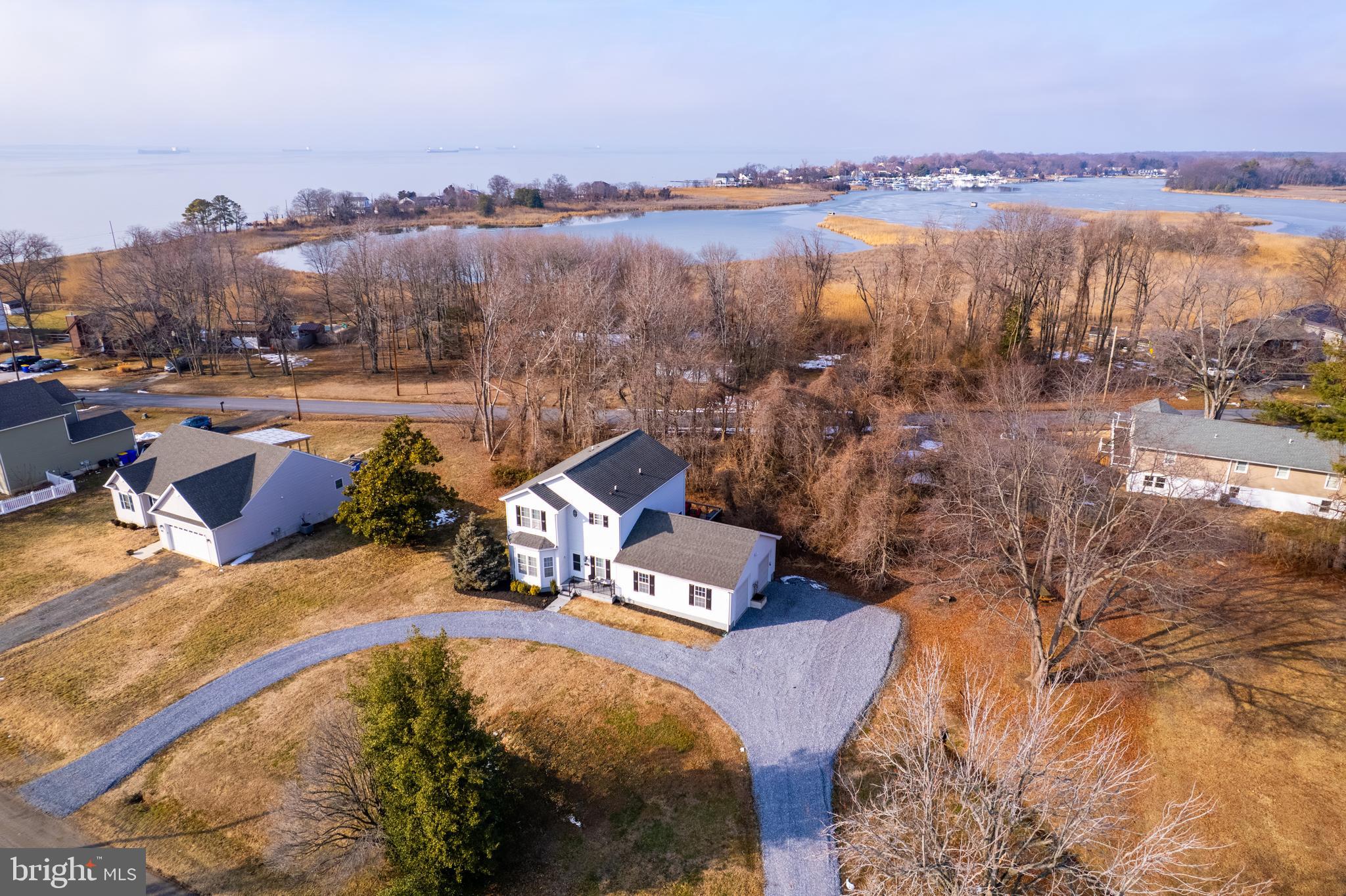 326 South Carolina Road Stevensville, MD 21666 - Photo 46 of 48 a view of a lake in middle of a city
