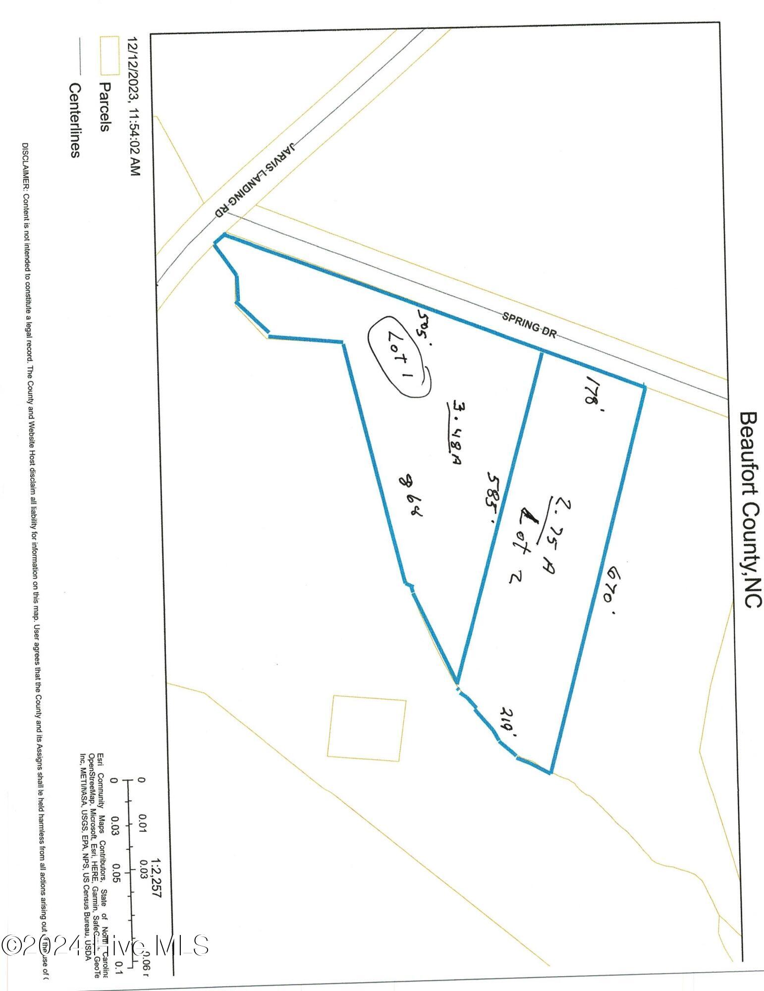 1-2 Spring Drive Road Aurora, NC 27806 - Photo 18 of 19 Cindy Johnson GIS 11-15_000