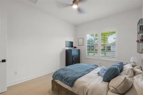 a view of a hall with a window