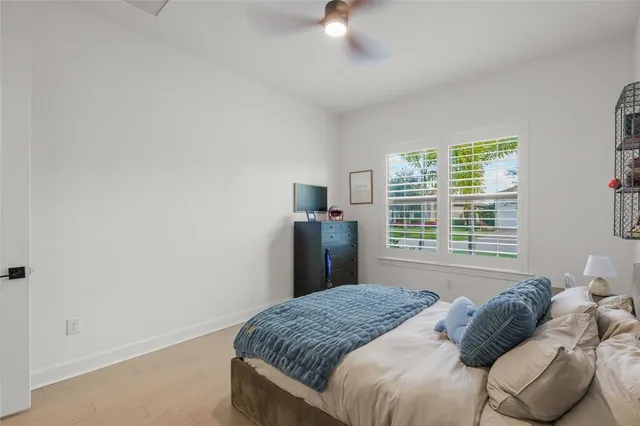 a view of a hall with a window