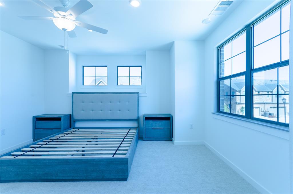 1248 Armstrong The Colony, TX 75056 - Photo 15 of 25 a view of wooden floor and windows in a room