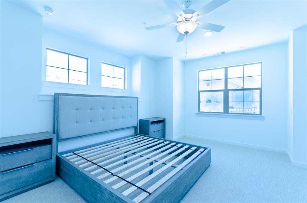 1248 Armstrong The Colony, TX 75056 - Photo 17 of 25 a bedroom with a bed and a window