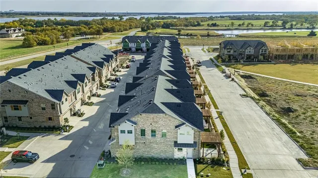 a view of a city with an ocean view