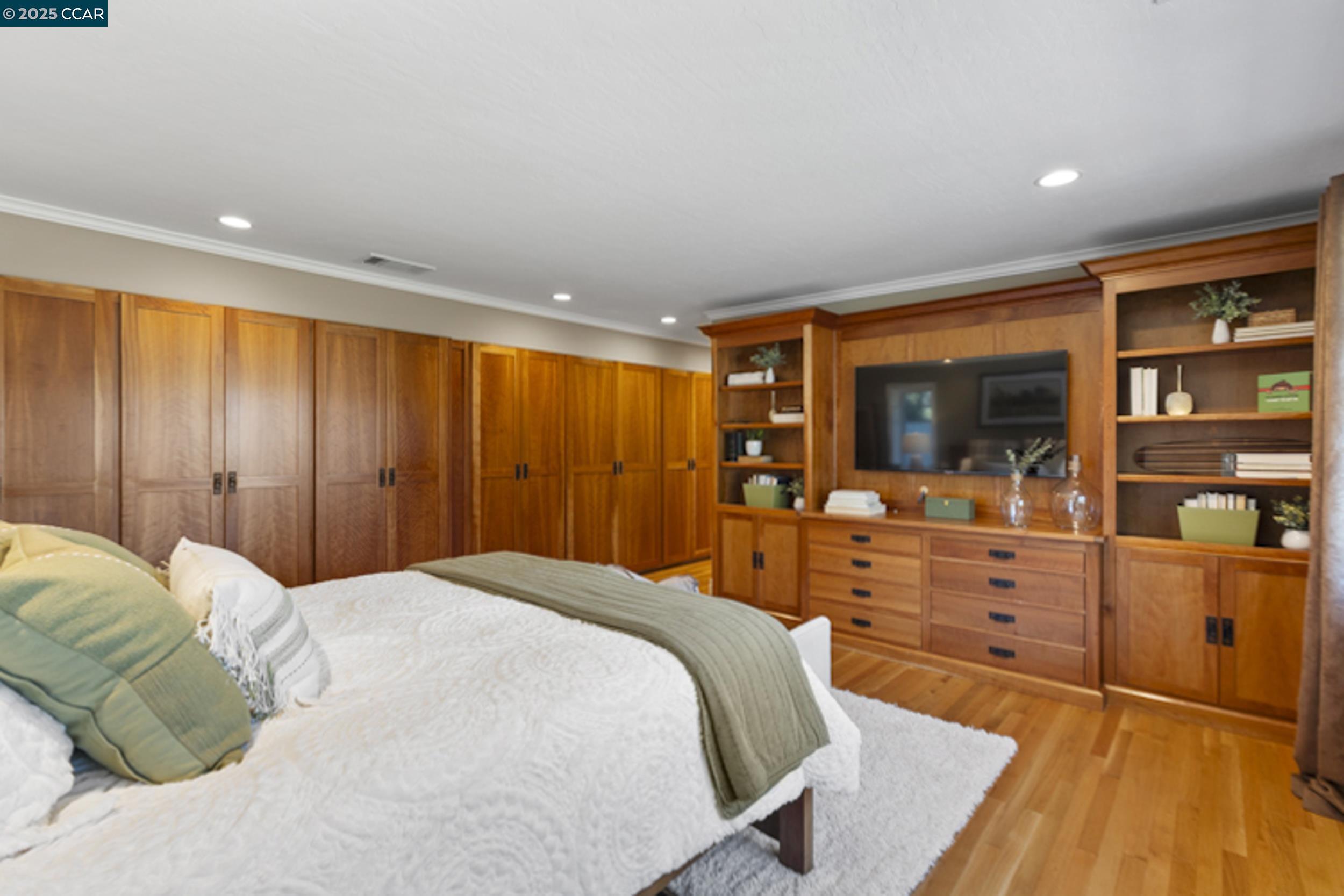 350 Pine Creek Road Walnut Creek, CA 94598 - Photo 25 of 59 a bed room with a bed and a large window