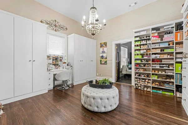 an aerial view of house with yard swimming pool and outdoor seating