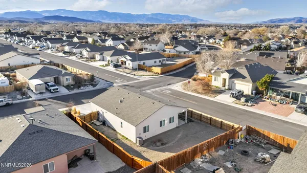 an aerial view of a balcony