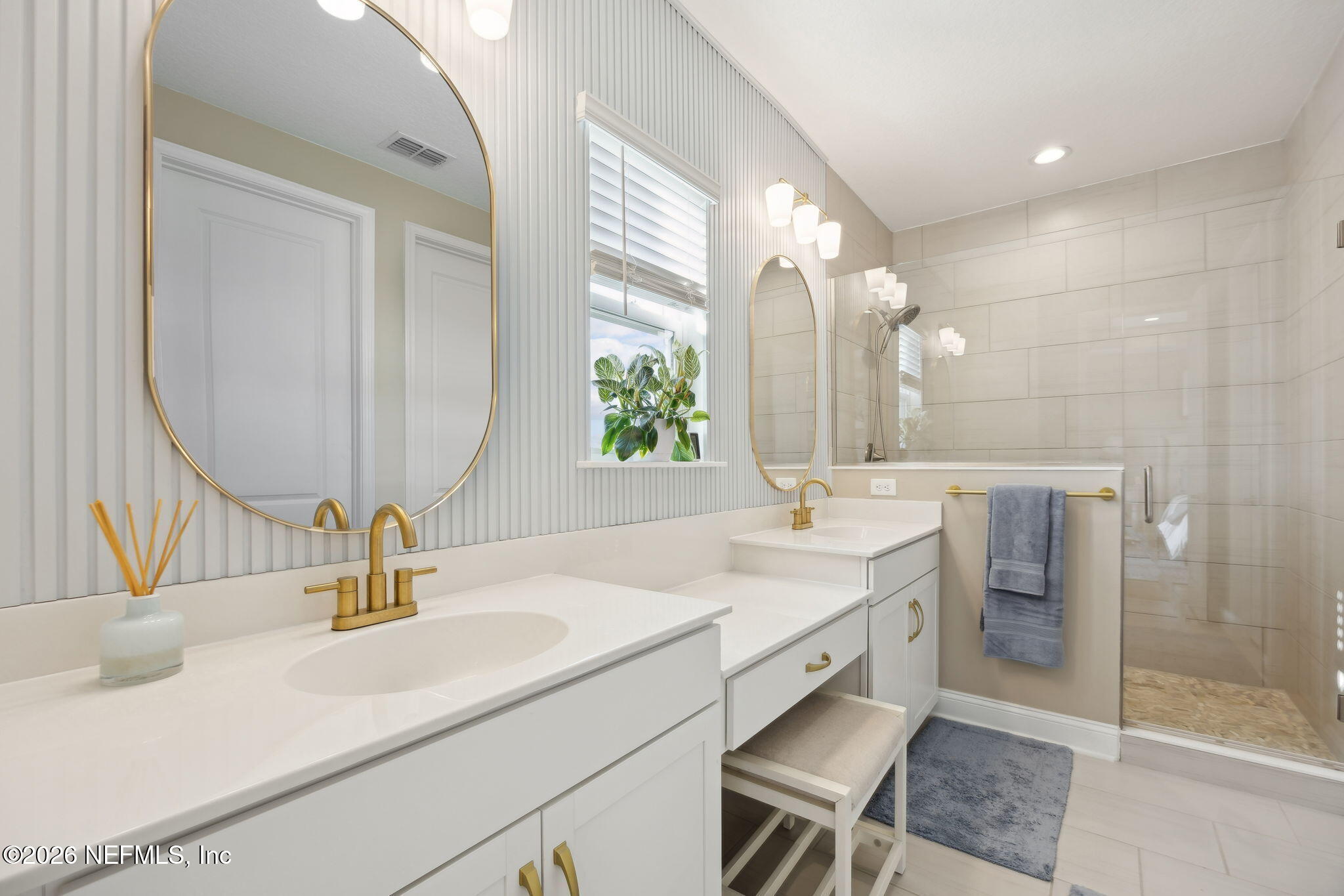 668 Rum Runner Way St. Johns, FL 32259 - Photo 30 of 81 a bathroom with a double vanity sink mirror and double