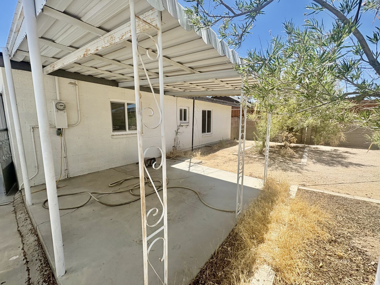 729 North Sanders Street Ridgecrest, CA 93555 - Photo 14 of 17 a view of a porch
