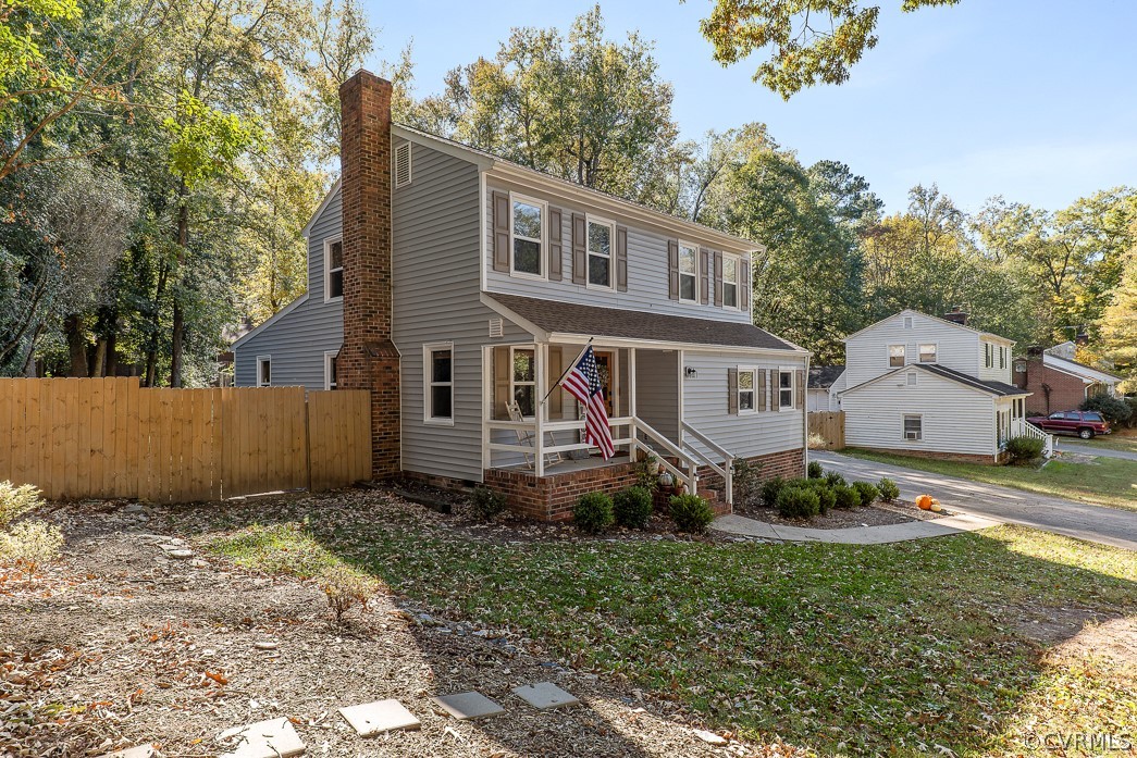 4748 Wedgemere Road Chesterfield, VA 23832 - Photo 3 of 35 a view of a house with a back yard