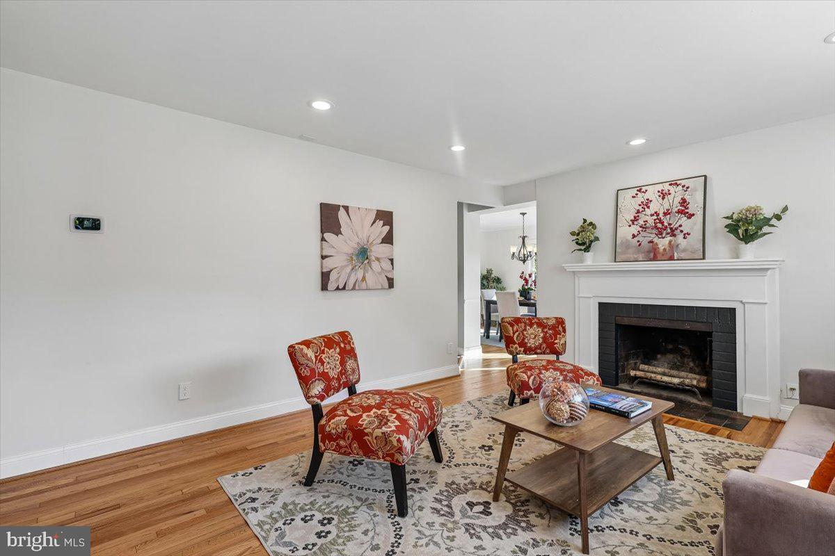 1501 Crest Road Silver Spring, MD 20902 - Photo 6 of 50 Living Room with View Toward Dining Room