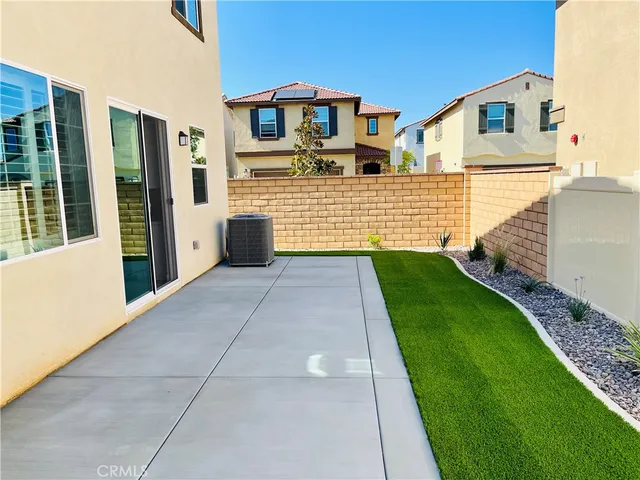 a view of outdoor space with seating area