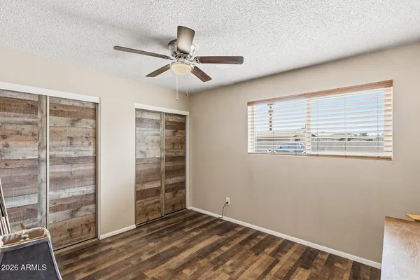 a car is parked in a garage