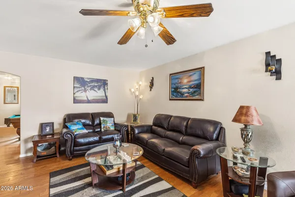 a view of a terrace with chairs