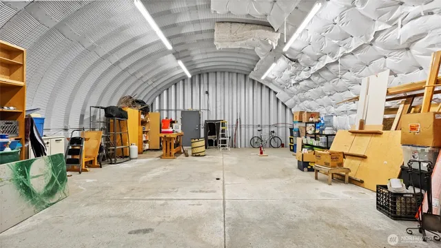 a view of storage and utility room