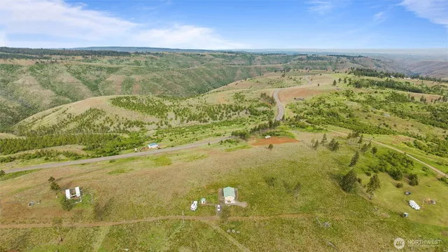a view of an outdoor space and a lake view