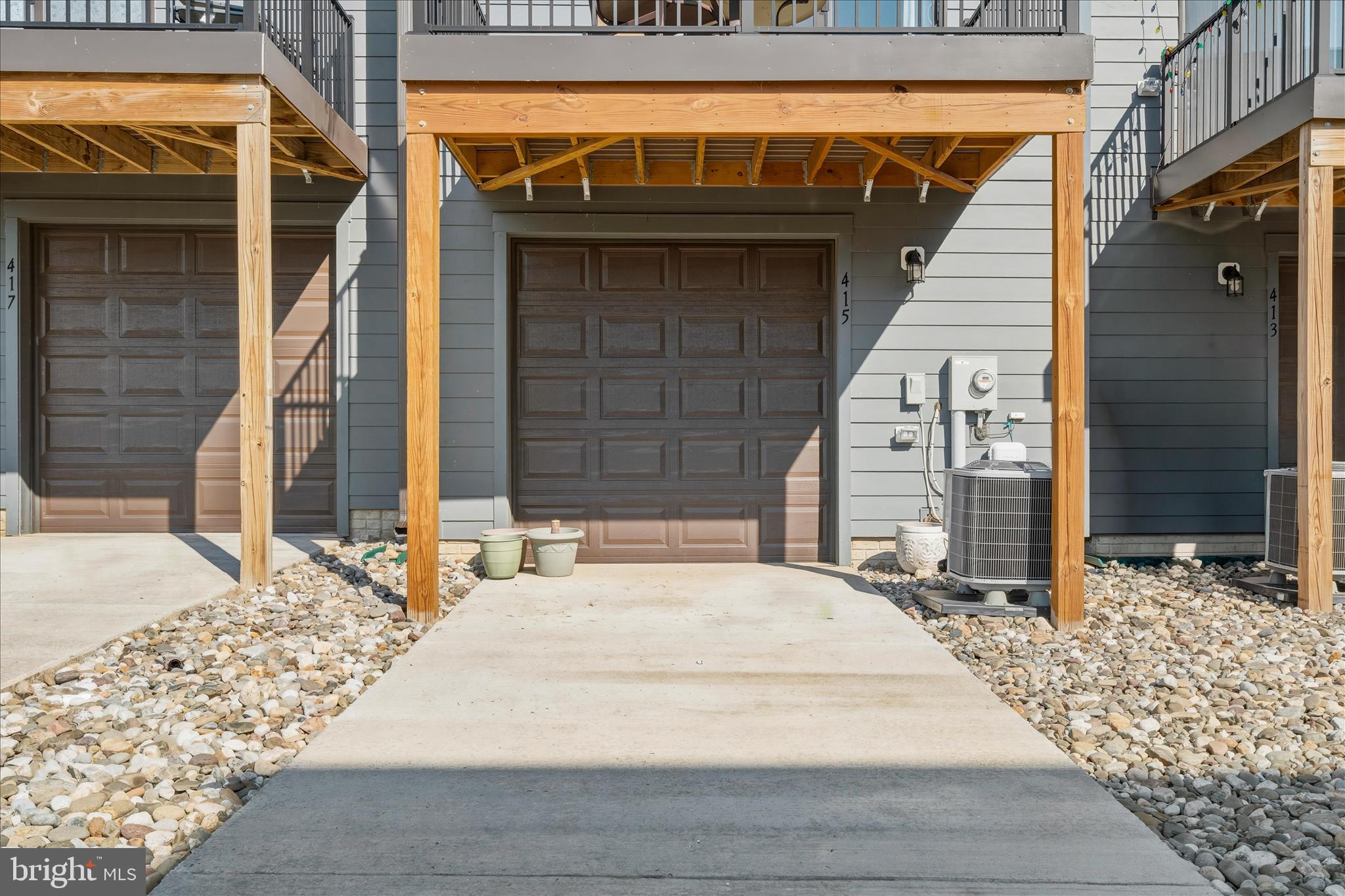 415 Union Street Frederick, MD 21701 - Photo 26 of 28 Rear Garage Entry