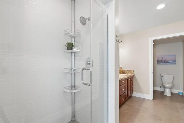 a view of balcony and deck