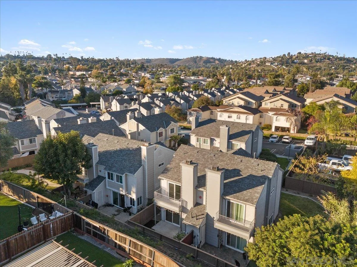 8973 Arlingdale Way Spring Valley, CA 91977 - Photo 20 of 24 an aerial view of residential houses with city view