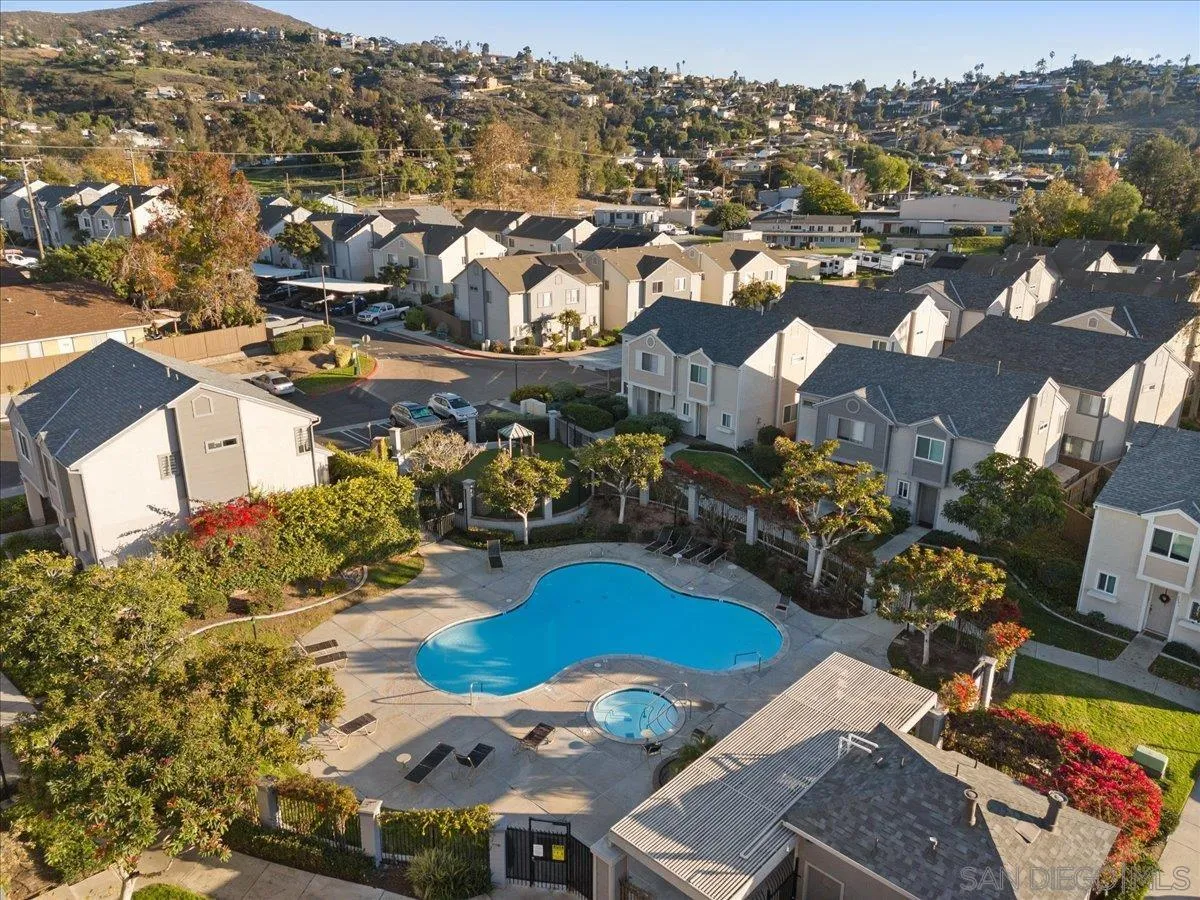 8973 Arlingdale Way Spring Valley, CA 91977 - Photo 21 of 24 an aerial view of residential houses with outdoor space