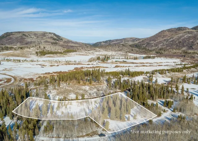 a view of a swimming pool with a mountain