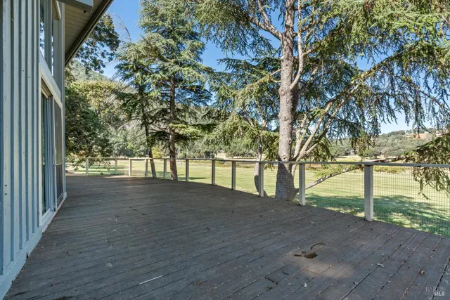 a view of a house with a patio