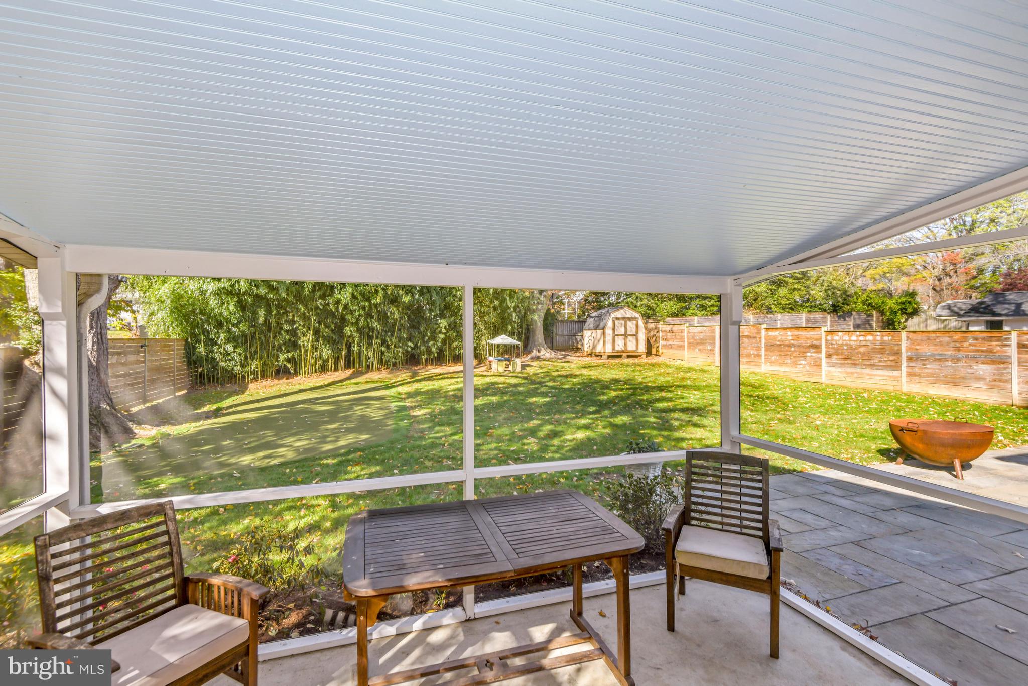 10 Goodrich Road Annapolis, MD 21401 - Photo 28 of 38 Screen Porch overlooking huge yard