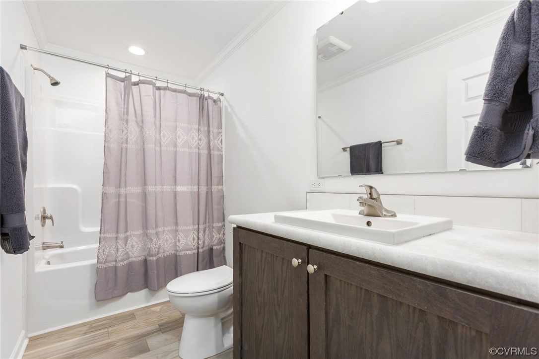 778 Bryants Ford Road Fork Union, VA 23055 - Photo 28 of 50 a bathroom with a sink a toilet and shower