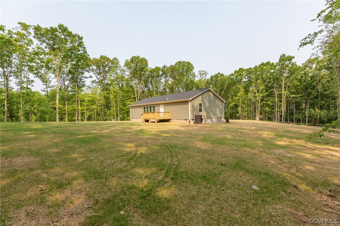 778 Bryants Ford Road Fork Union, VA 23055 - Photo 43 of 50 a front view of house with yard and trees