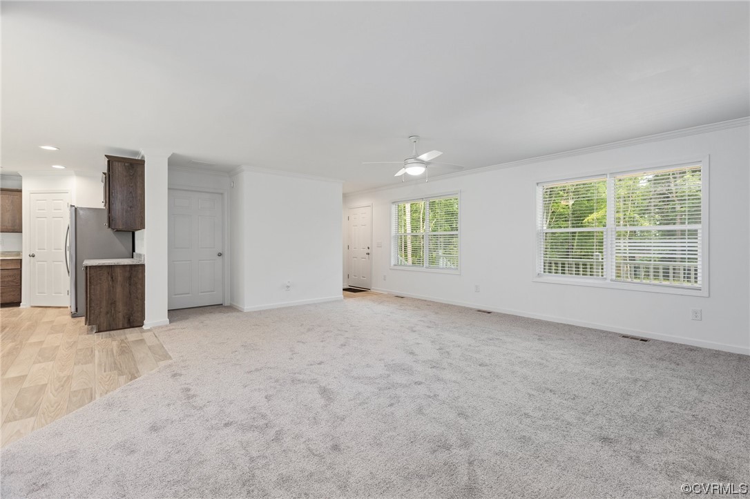 778 Bryants Ford Road Fork Union, VA 23055 - Photo 10 of 50 a view of an empty room with a window