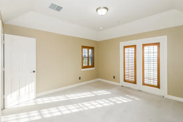 a view of a livingroom with a flat screen tv