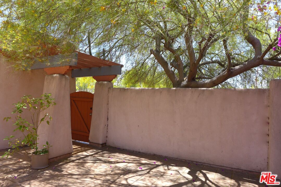 3124 Veteran Avenue Los Angeles, CA 90034 - Photo 8 of 23 a view of backyard with a potted plant