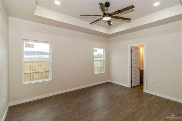 a backyard of a house